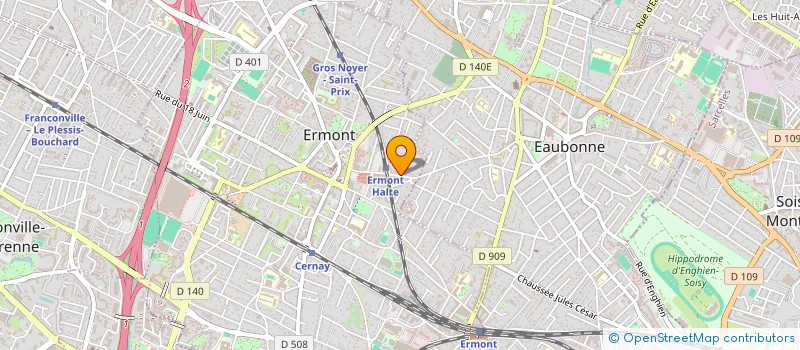 localisation de l'entreprise SHRI PRODUCTION  ERMONT