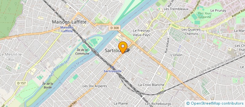 localisation de l'entreprise SHS CORP  SARTROUVILLE