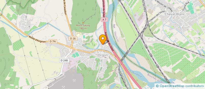 localisation de l'entreprise SHT GESTIONE IMMOBILIARE  ORGON