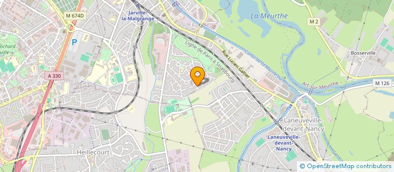 localisation de l'entreprise SHU HA RI RYU - ECOLE D'AIKIDO TRADITIONNEL  RICHARDMENIL