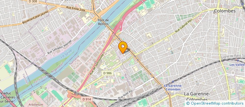 localisation de l'entreprise SHU ZENTAR? à COLOMBES