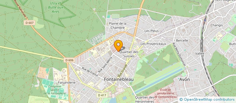 localisation de l'entreprise SHUMITO RESEARCH & CONSULTING à FONTAINEBLEAU
