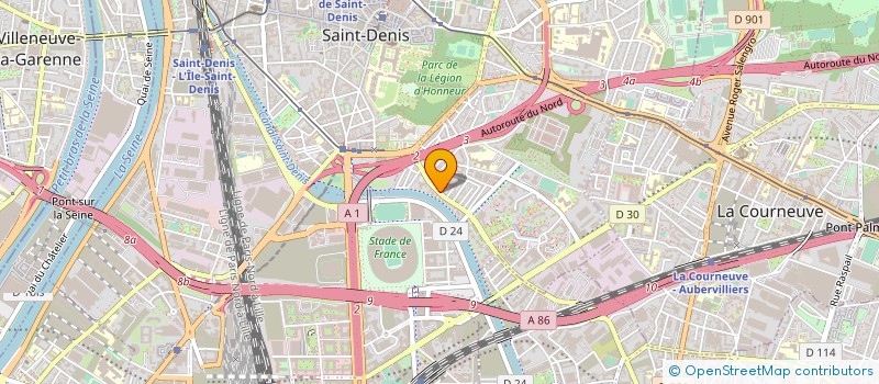 localisation de l'entreprise SHUN DA  SAINT-DENIS