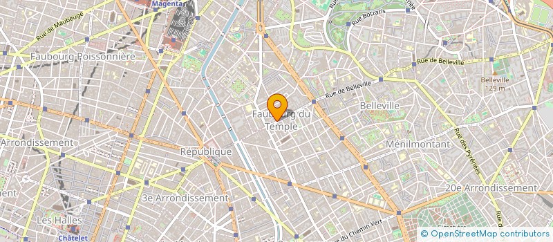 localisation de l'entreprise SHUN FA à PARIS 10