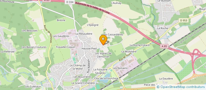 localisation de l'entreprise SHUN WU TANG BRANCHE LANGEAIS  LANGEAIS