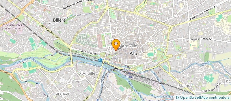 localisation de l'entreprise SHUNFA à PAU