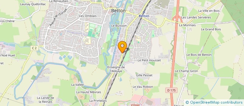 localisation de l'entreprise SHUNGITE  BETTON