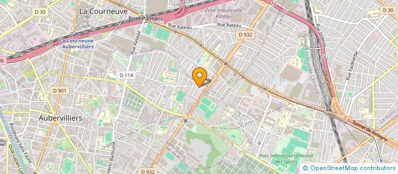 localisation de l'entreprise SHUNLI  AUBERVILLIERS