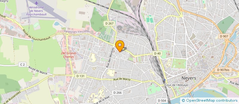 localisation de l'entreprise SHUNXIN à NEVERS