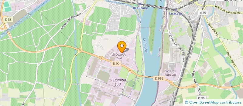 localisation de l'entreprise SHURECO FRANCE à BEAUCAIRE