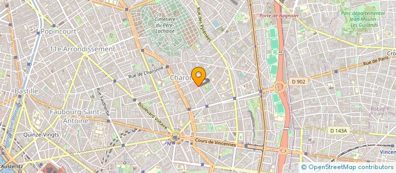 localisation de l'entreprise SHURONG MASSAGES  PARIS