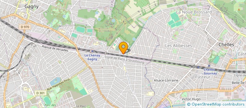 localisation de l'entreprise SHUTTLE 4S à GAGNY