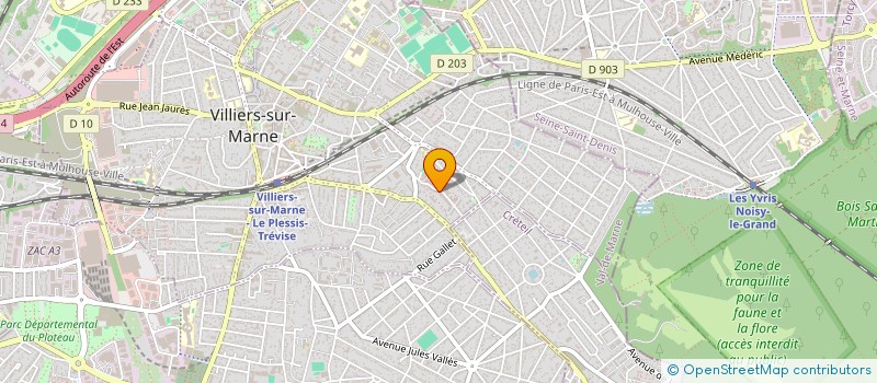 localisation de l'entreprise SHUTTLE DRIVE  VILLIERS-SUR-MARNE