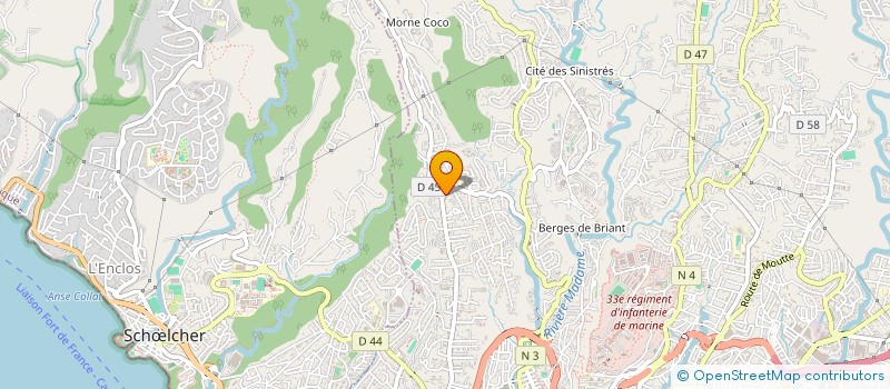 localisation de l'entreprise SHWORKS  FORT-DE-FRANCE