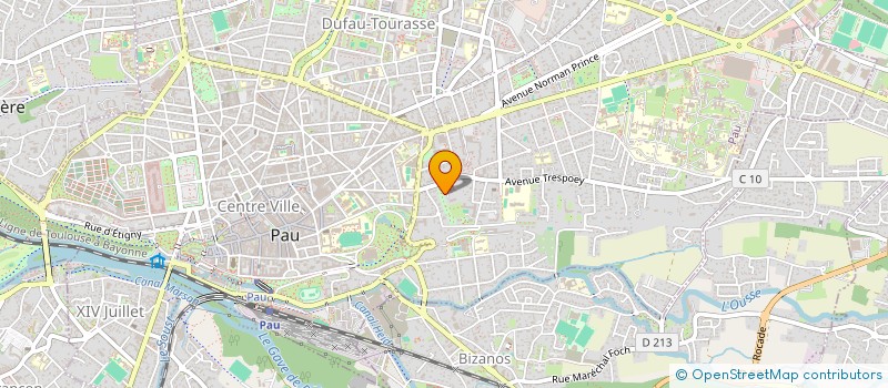 localisation de l'entreprise SHYPRO à PAU