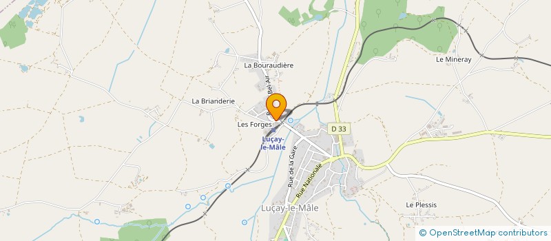 localisation de l'entreprise SHYROU à LUCAY-LE-MALE