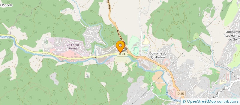 localisation de l'entreprise SHYS IMMOBILIER à SAINTE-MAXIME