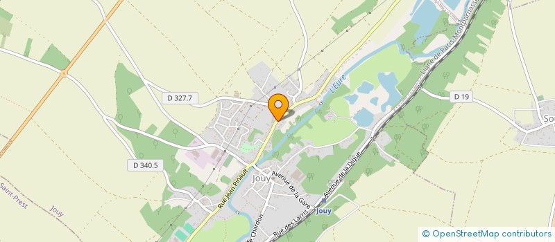 localisation de l'entreprise SHZ ET COMPAGNIE à JOUY