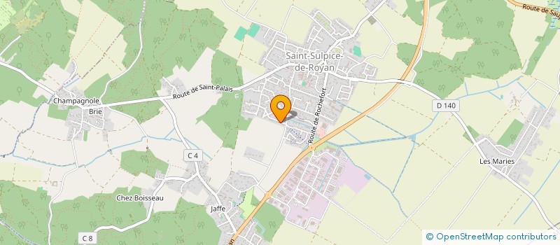 localisation de l'entreprise SI 14 DEVELOPPEMENT à SAINT-SULPICE-DE-ROYAN