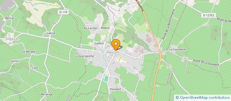 localisation de l'entreprise SI A LA CARTE EAU ET ASSAINISSEMENT à RAUZAN