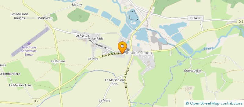 localisation de l'entreprise SI A VOCATION PEDAGOGIQUE, SPORTIF, CULTUREL ET EXTRA-SCOLAIRE DES CORVEES-LES-YYS - FRIAIZE - FRUNCE - LE THIEULIN - SA à LE THIEULIN