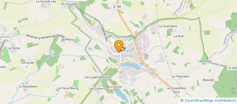 localisation de l'entreprise SI A VOCATION SCOLAIRE LE CHATELLIER à LE CHATELLIER