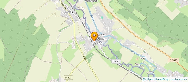 localisation de l'entreprise SI ADDUCT EAU ASSAINIS REG RIEUX MONCHAU  MONCHAUX-SORENG