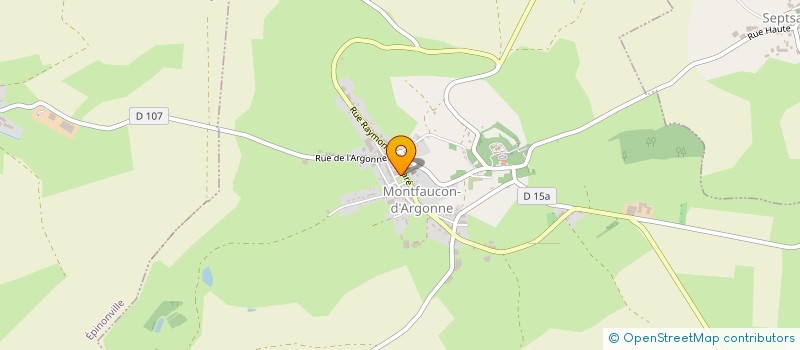 localisation de l'entreprise SI ADDUCTION EAU POTABLE PAYS MONTFAUCON à MONTFAUCON-D'ARGONNE