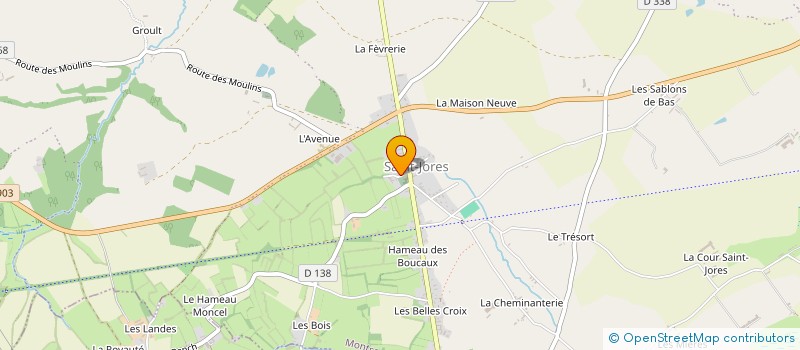 localisation de l'entreprise SI ALIMENTATION EAU POTABLE BAUPTOIS à MONTSENELLE