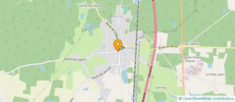 localisation de l'entreprise SI ALIMENTATION EAU POTABLE DE LA RERE  THEILLAY