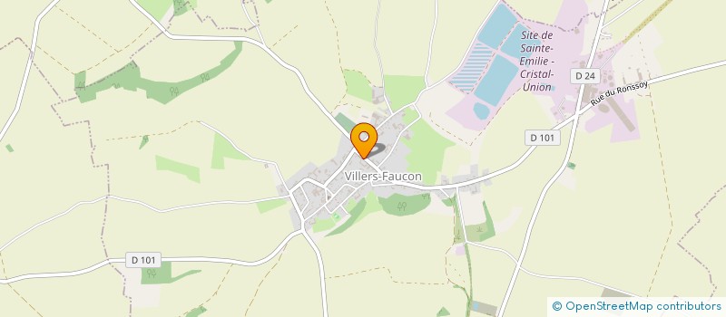 localisation de l'entreprise SI ALIMENTATION EAU POTABLE HTE COLOGNE à VILLERS-FAUCON