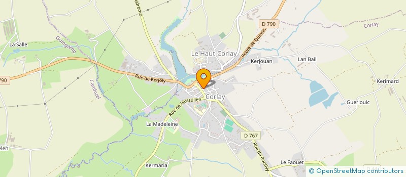 localisation de l'entreprise SI ALIMENTATION EAU POTABLE KERGOFF à SAINT-MARTIN-DES-PRES