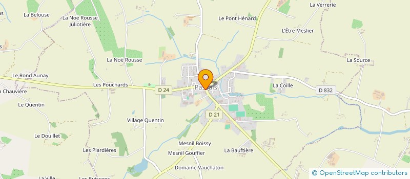 localisation de l'entreprise SI ALIMENTATION EAU POTABLE REG PASSAIS à PASSAIS VILLAGES