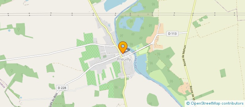localisation de l'entreprise SI ALIMENTATION EN EAU POTABLE à PREUILLY