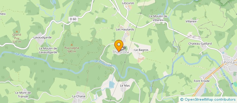 localisation de l'entreprise SI ALIMENTATION EN EAU POTABLE à LA CHAPELLE-SAINT-MARTIAL