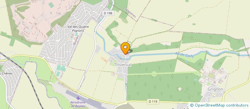 localisation de l'entreprise SI ASSAINIS THIVERVAL FEUCHEROLLES à THIVERVAL-GRIGNON