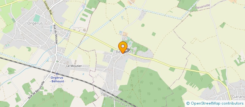 localisation de l'entreprise SI ASSAINISSEMENT DE LA REGION D'ORGERUS à BEHOUST