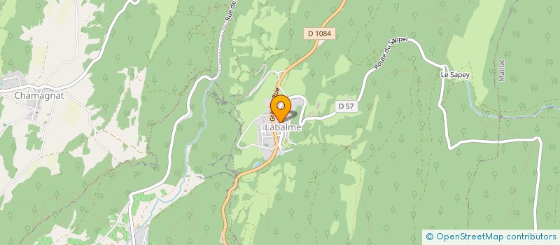 localisation de l'entreprise SI ASSAINISSEMENT DE LA VALLEE DU VEYRON à PONCIN