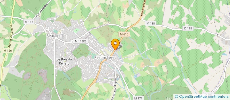 localisation de l'entreprise SI ASSAINISSEMENT LA PLAINE CAMPAGNE à CAMPAGNE