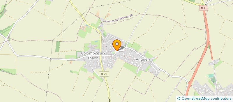 localisation de l'entreprise SI ASSAINISSEMENT LA VALLEE DU DAN à COLOMBY-ANGUERNY