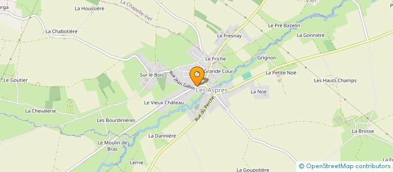 localisation de l'entreprise SI ASSAINISSEMENT TERRES DES ASPRES à LES ASPRES