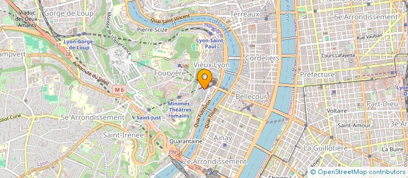 localisation de l'entreprise SI BEAUNE  LYON