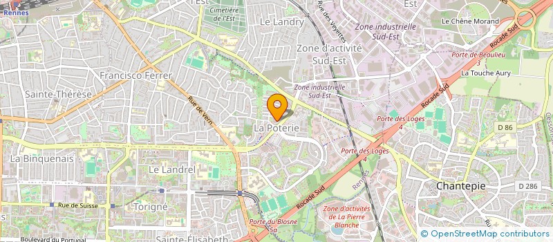 localisation de l'entreprise SI BELLE HOME  RENNES
