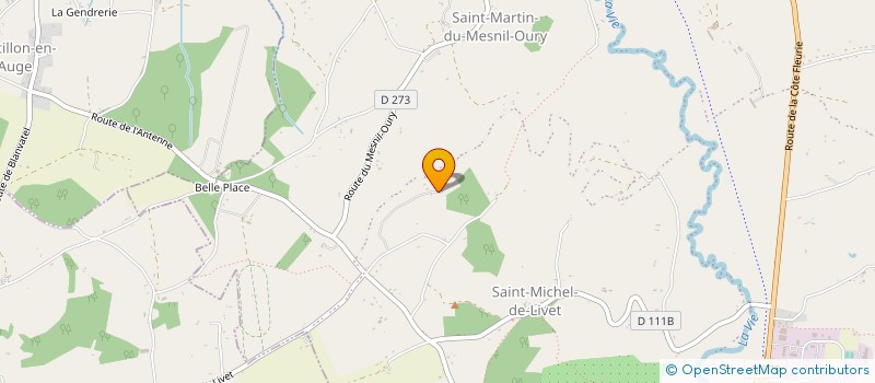 localisation de l'entreprise SI BIEN PRODUCTION  LIVAROT-PAYS-D'AUGE