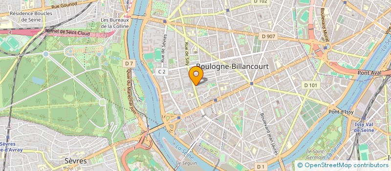 localisation de l'entreprise SI BOULOGNE M'ETAIT CONTE ( BOULOGNE BILLANCOURT GREETER ) à BOULOGNE-BILLANCOURT