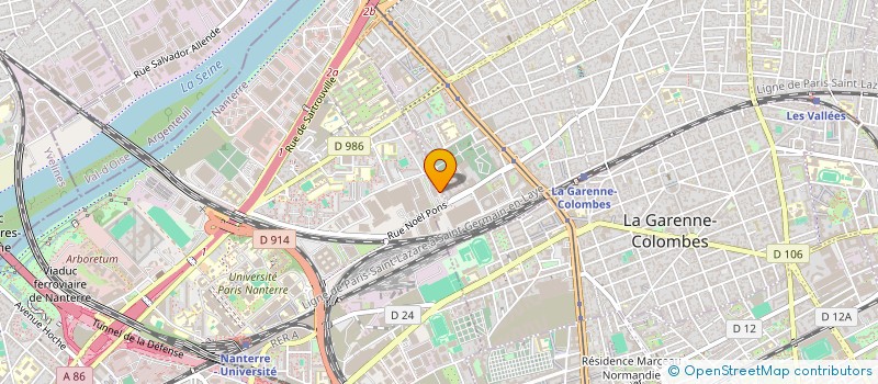 localisation de l'entreprise SI BOUTIQUE à NANTERRE