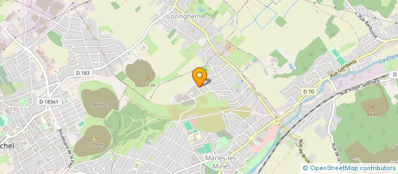 localisation de l'entreprise SI CA VOUS CHANTE  MARLES LES MINES