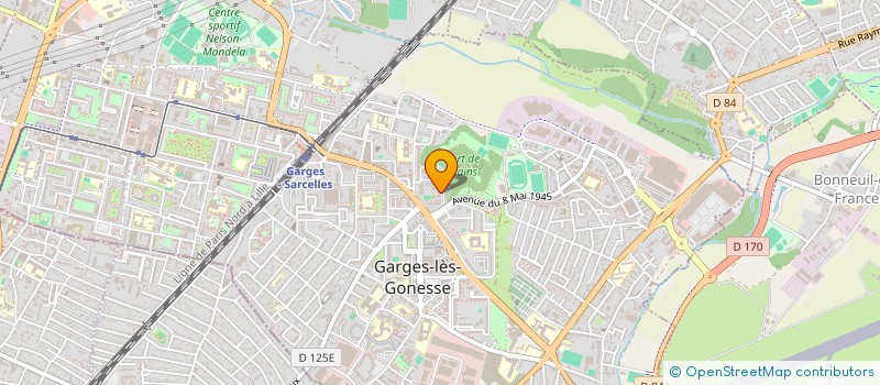 localisation de l'entreprise SI CHARITY à GARGES LES GONESSE