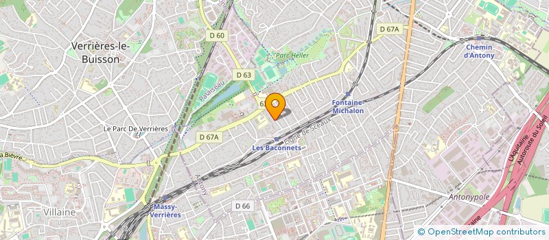 localisation de l'entreprise SI CONSEIL ET SOLUTIONS à ANTONY