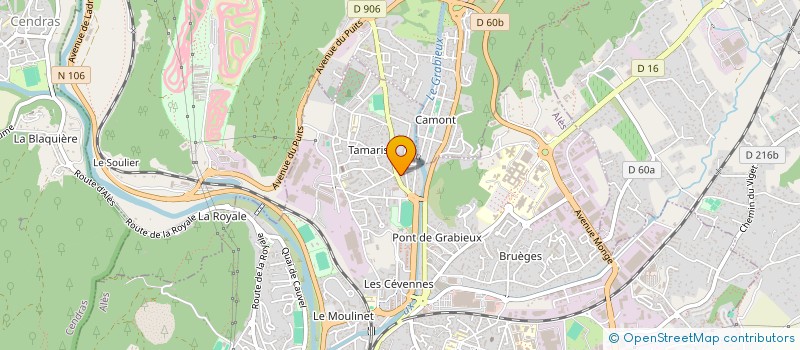 localisation de l'entreprise SI CONSTRUCTION à ALES